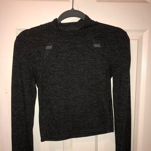 Cropped cut out long sleeve